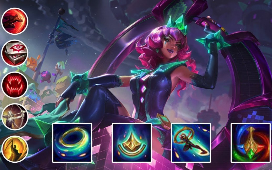 【lol蒙太奇】元素女皇-2019最佳奇亚娜操作