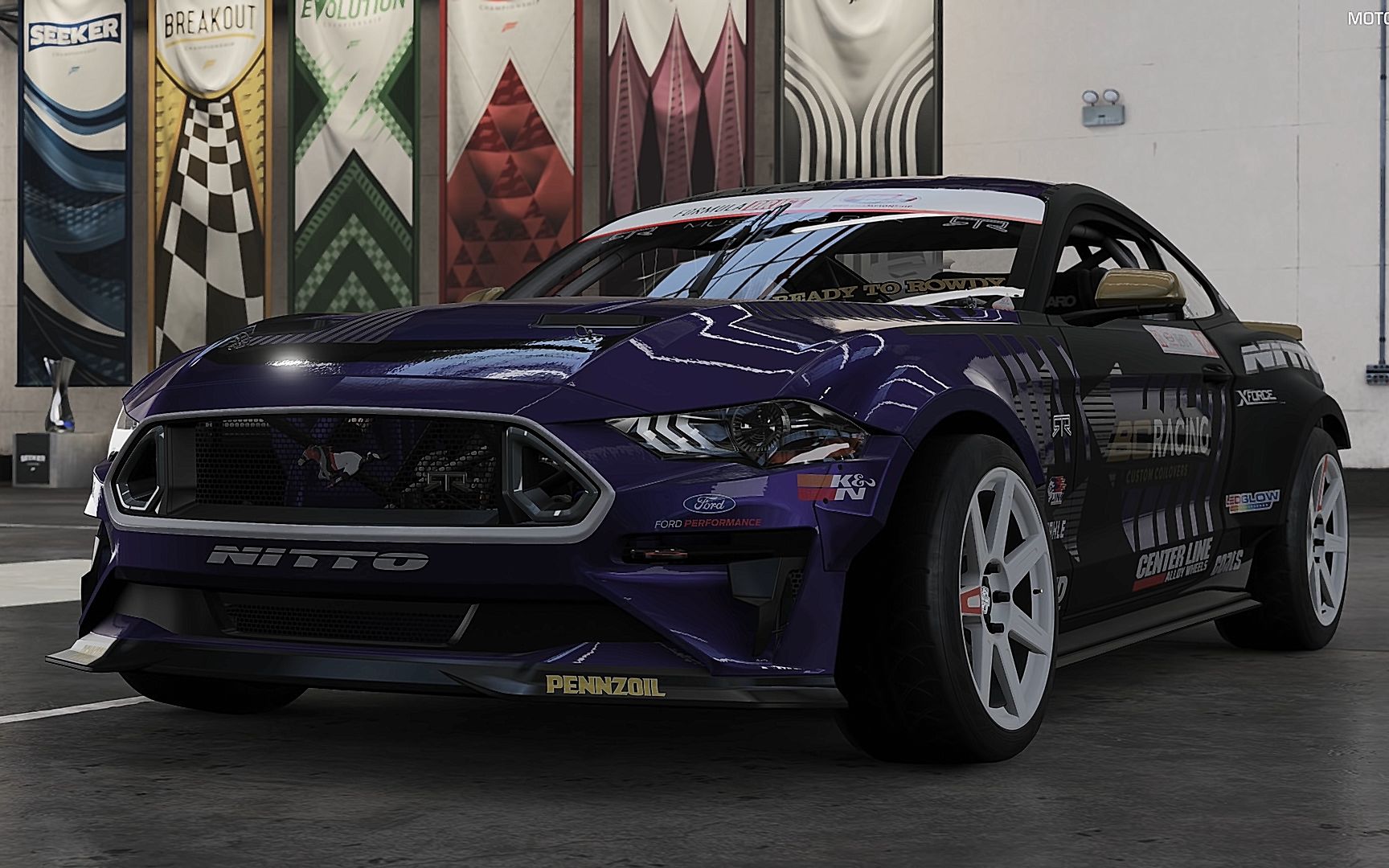 2018 ford 25 mustang rtr (vaughn gittin jr)