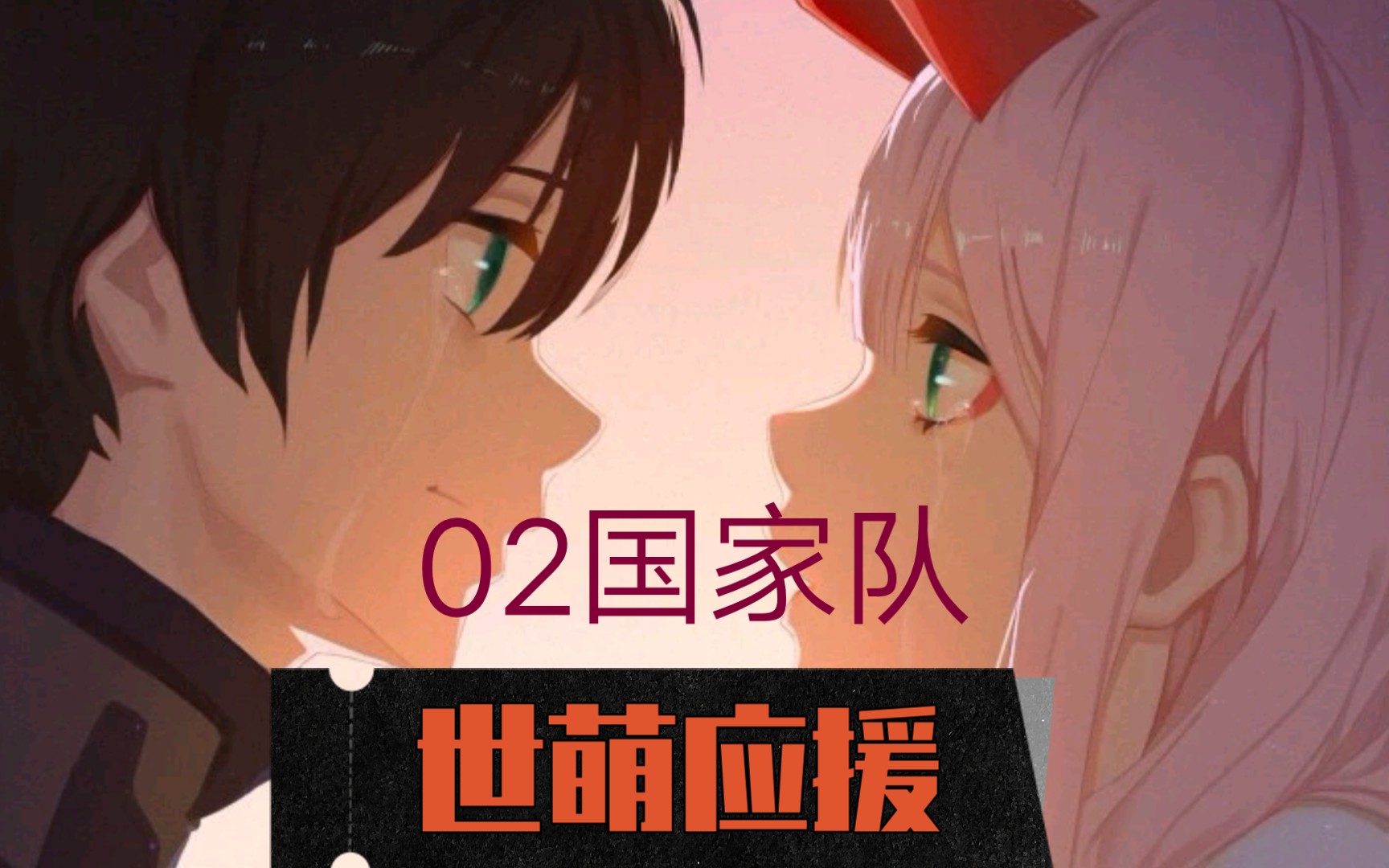 02只是代号她叫zero two(世萌应援)_哔哩哔哩_bilibili