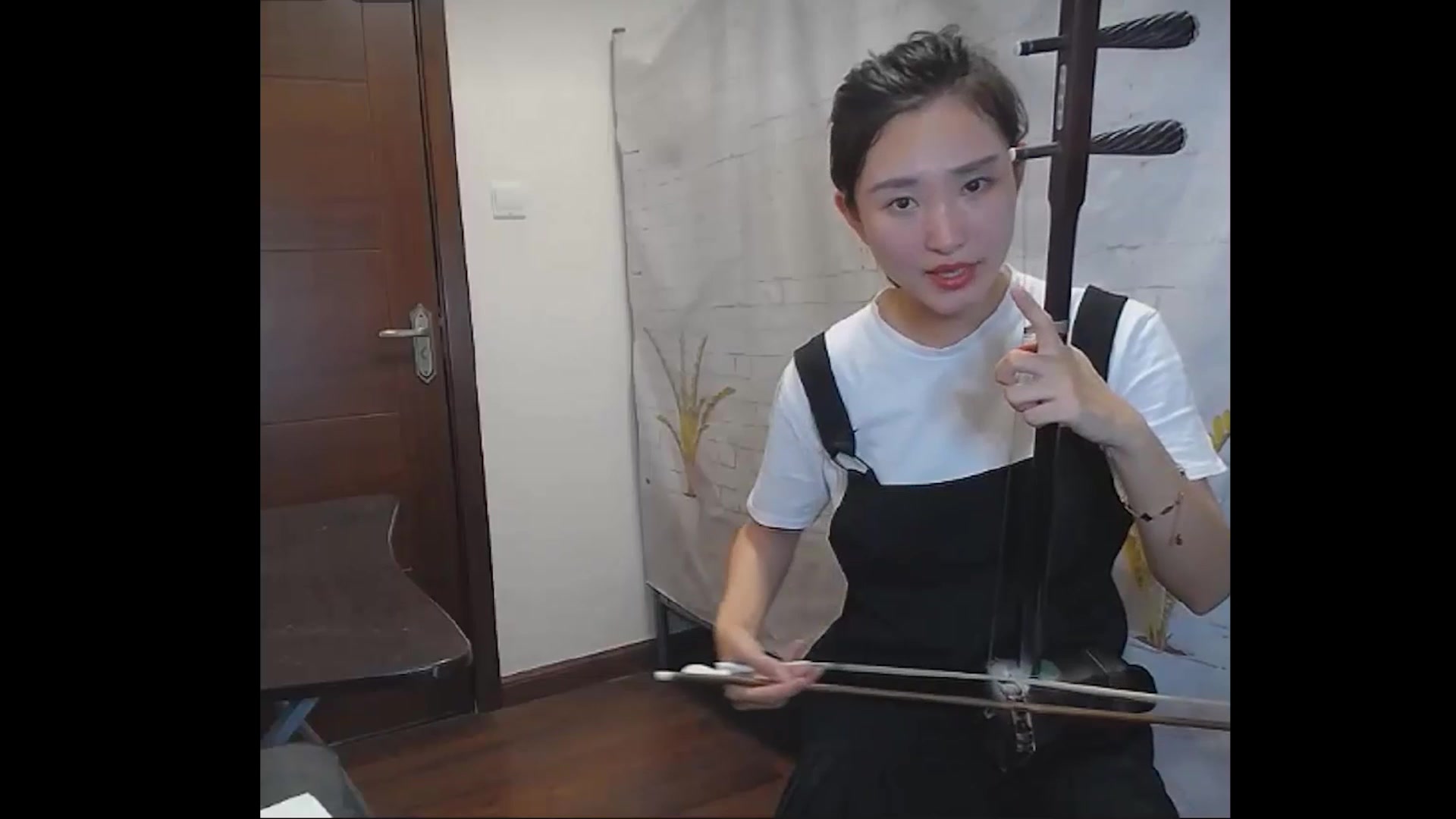 【直播】二胡教学持琴,持弓,运弓练习 二胡调音器 好听的二胡