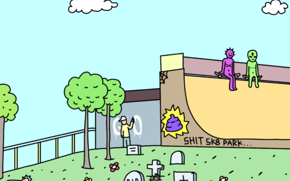 【小紫人吉奥】滑板动画-吉奥的世界 ep 2