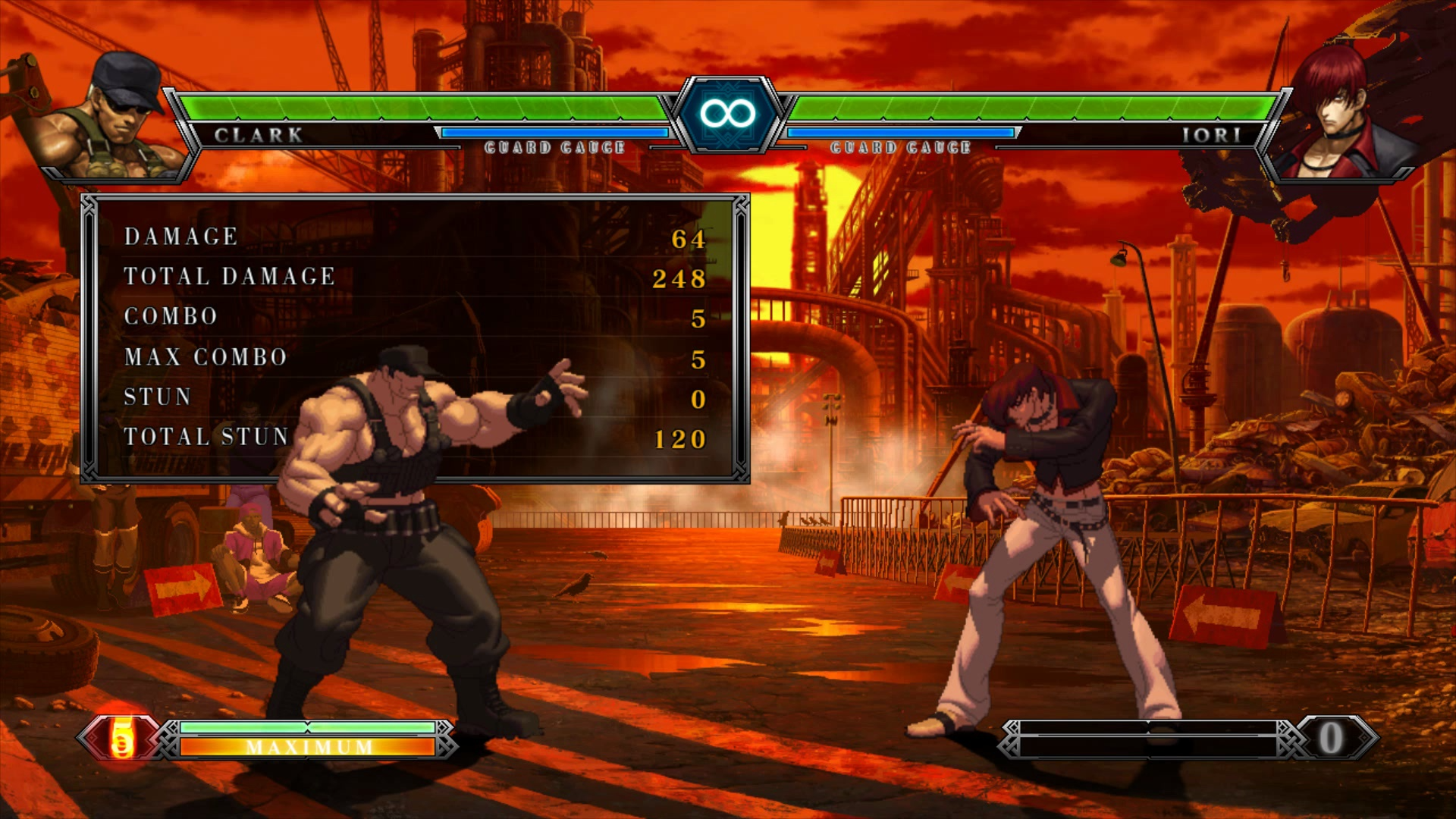 【拳皇13】克拉克2b起手9割【手残打法】