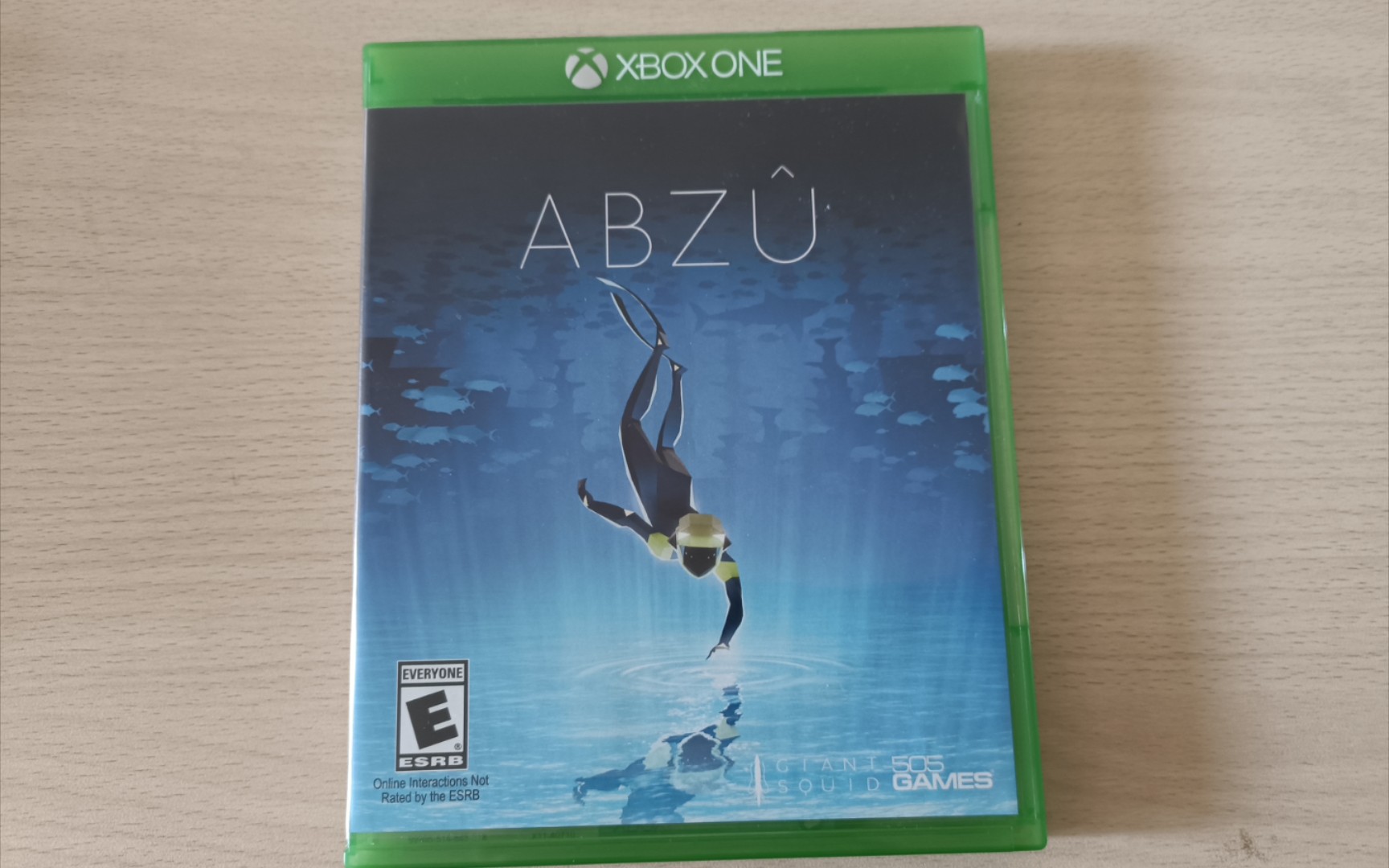 [图]【ABZU/ABZÛ/智慧之海】xbox版光盘开箱