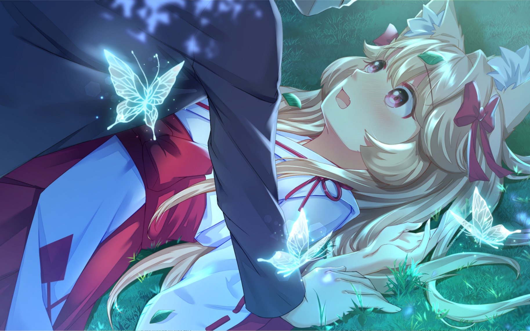 【狐姬零】(foxhime zero)剧情-第二章-美丽的夜晚,我和灵狐少女的心