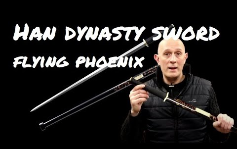 [图]【中英字幕】光头Matt评测龙泉刀匠的仿制汉剑 Chinese Han Dynasty Jian Review-The Flying Phoenix