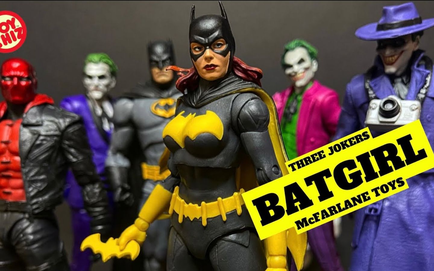 【麦克法兰】2021 蝙蝠女 & 3位小丑~dc~mcfarlane toys_哔哩哔哩