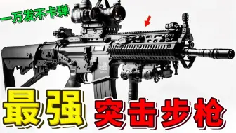 全世界最好的10把突击步枪，第一名有效射程可达600米，累计产量高达800万支_世界之最Top