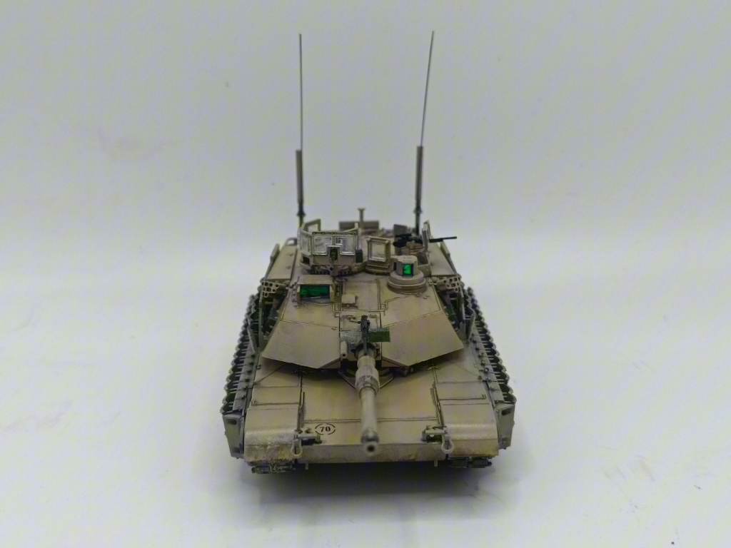 meng 1/72 m1a1艾布拉姆斯完工.