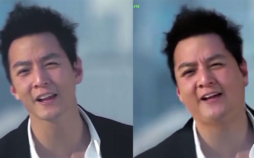 活动作品ai模拟男星变胖后的样子吴彦祖也hold不住