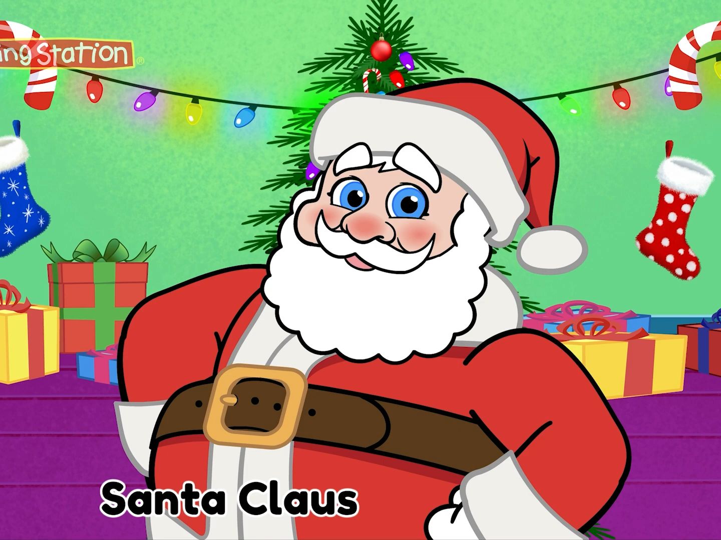 [图]圣诞老人歌 Santa Claus Songs ♫ Santa Songs ♫ Fun Christmas Songs by The Learn