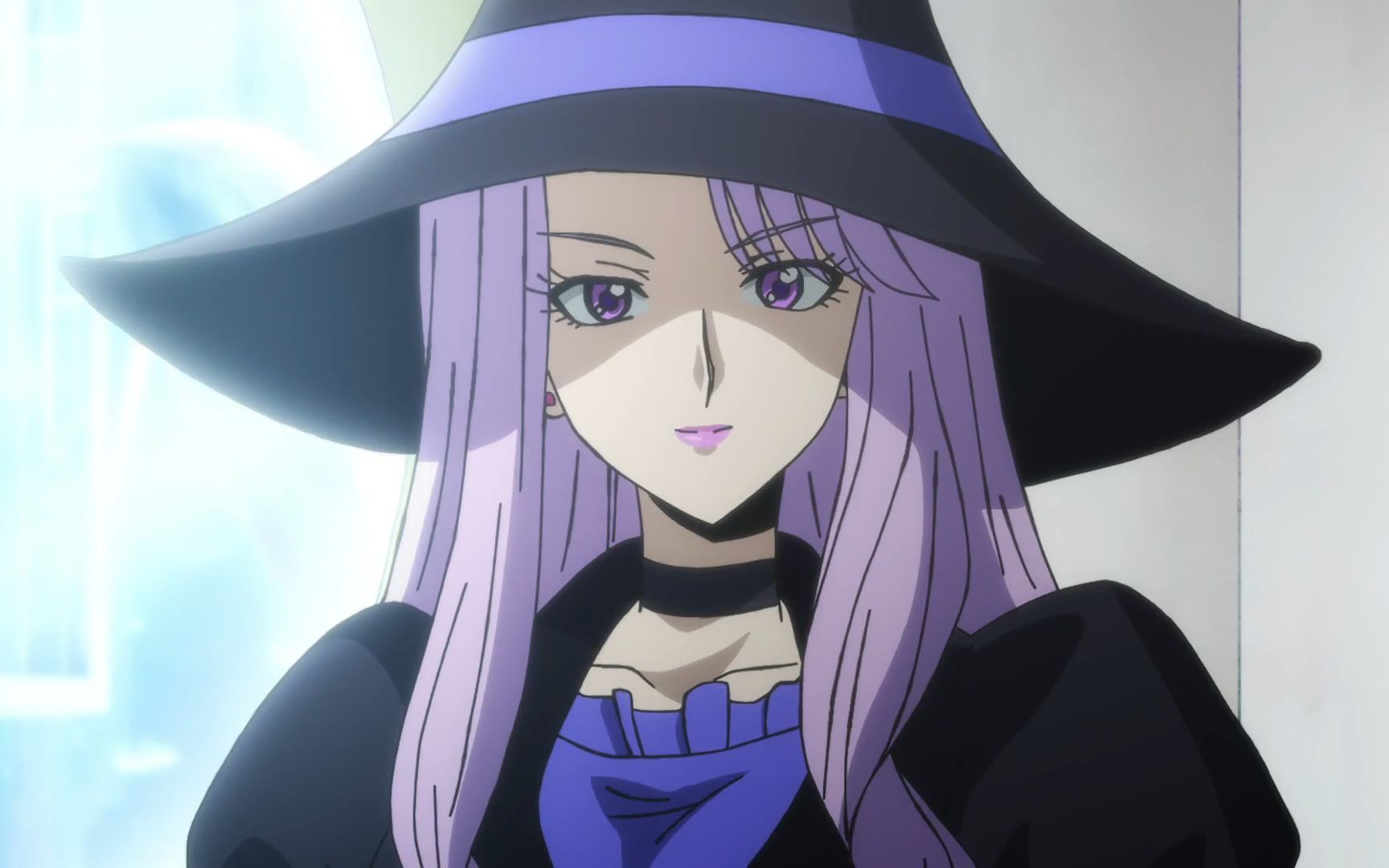 "紫发大姐姐好漂亮~"