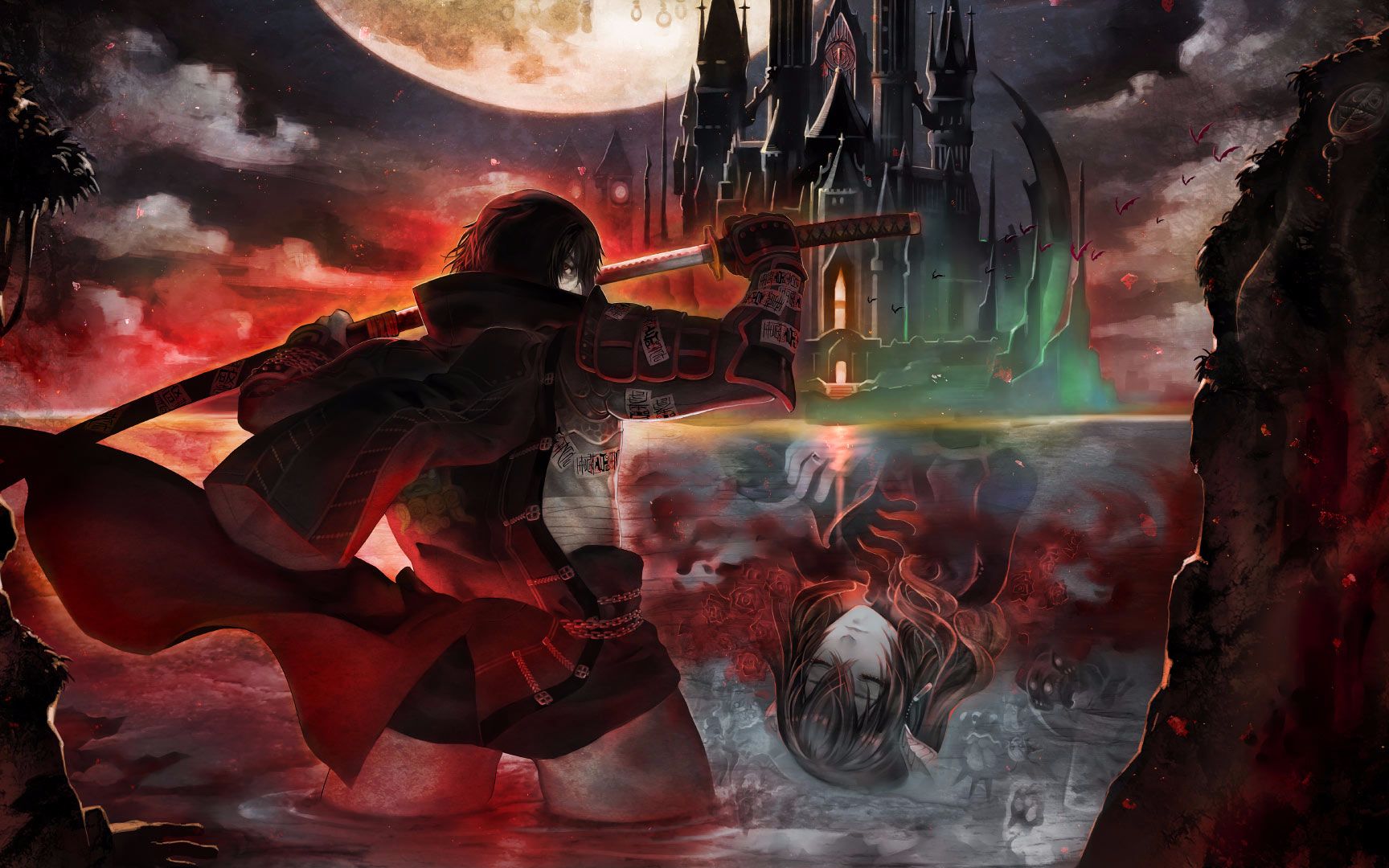 【血污】月之诅咒斩月单刷无伤通关