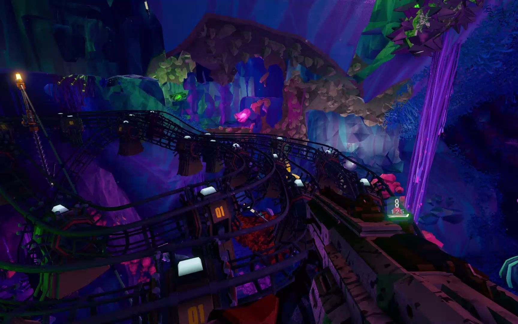 《深岩银河》120s管道成就—矿洞过山车2.