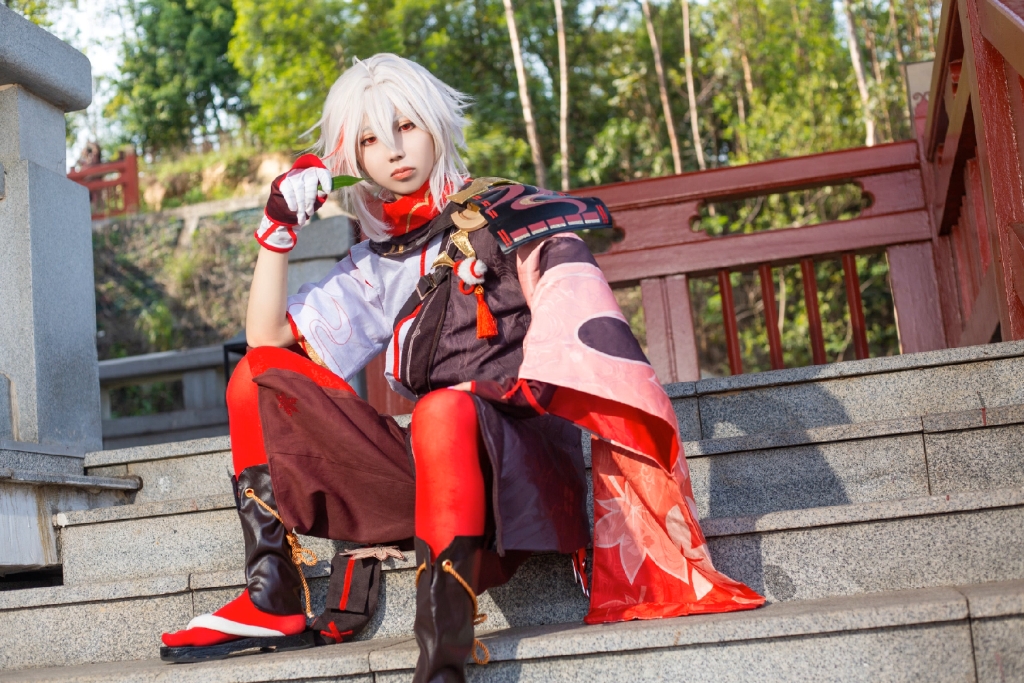 枫原万叶cos正片