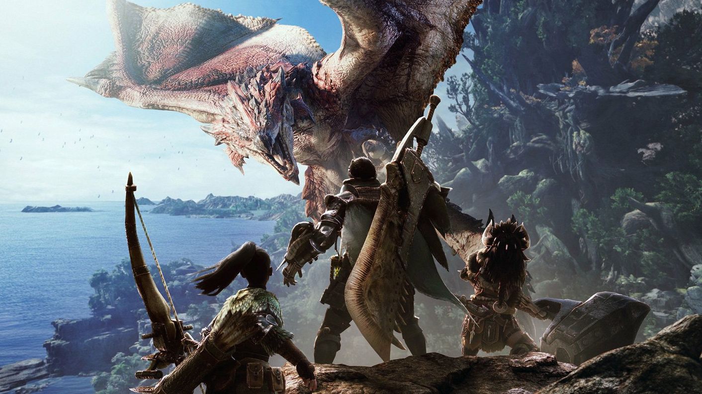 【怪物猎人 世界】双手太刀个人虾头实况36 五星主线:角龙为沙地之底