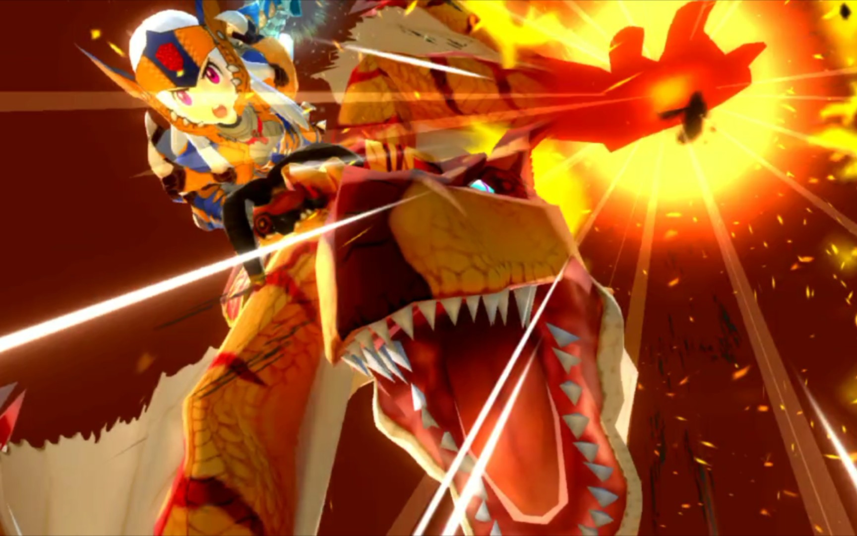 《怪物猎人物语》全属性轰龙绊技演示