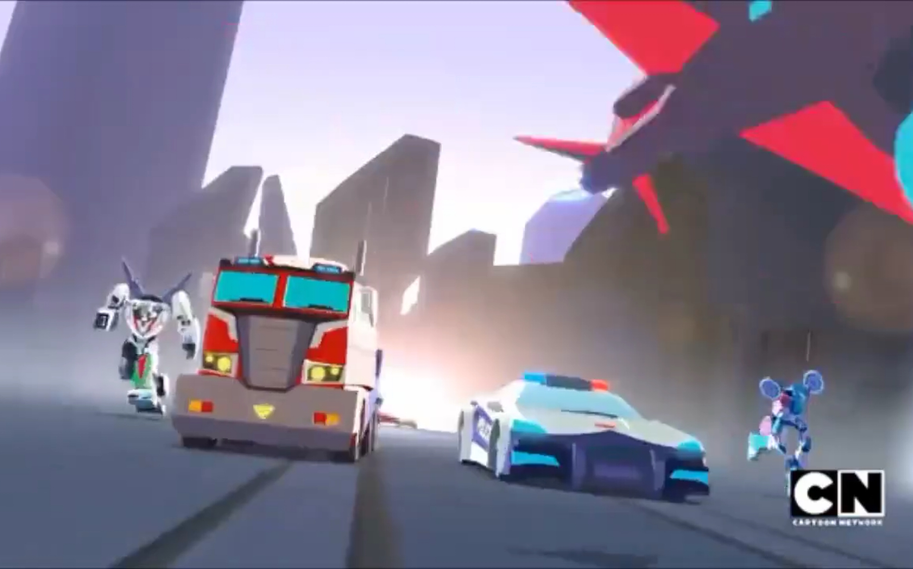 变形金刚 塞伯志 Cyberverse 动画 第一季 第01集 Fractured