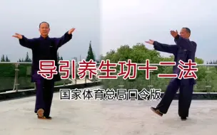 Download Video: 健身气功《导引养生功十二法》国家体育总局口令完整版示范，每天练习