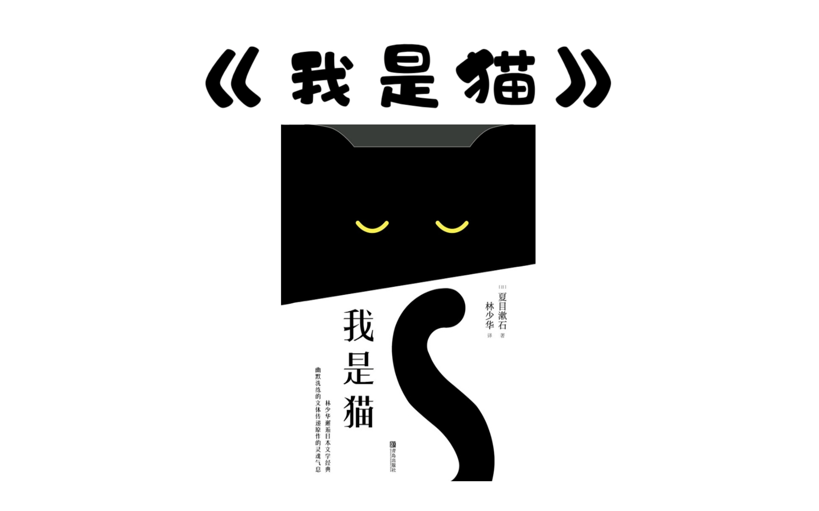 【读书报告】日本文学作品《我是猫》