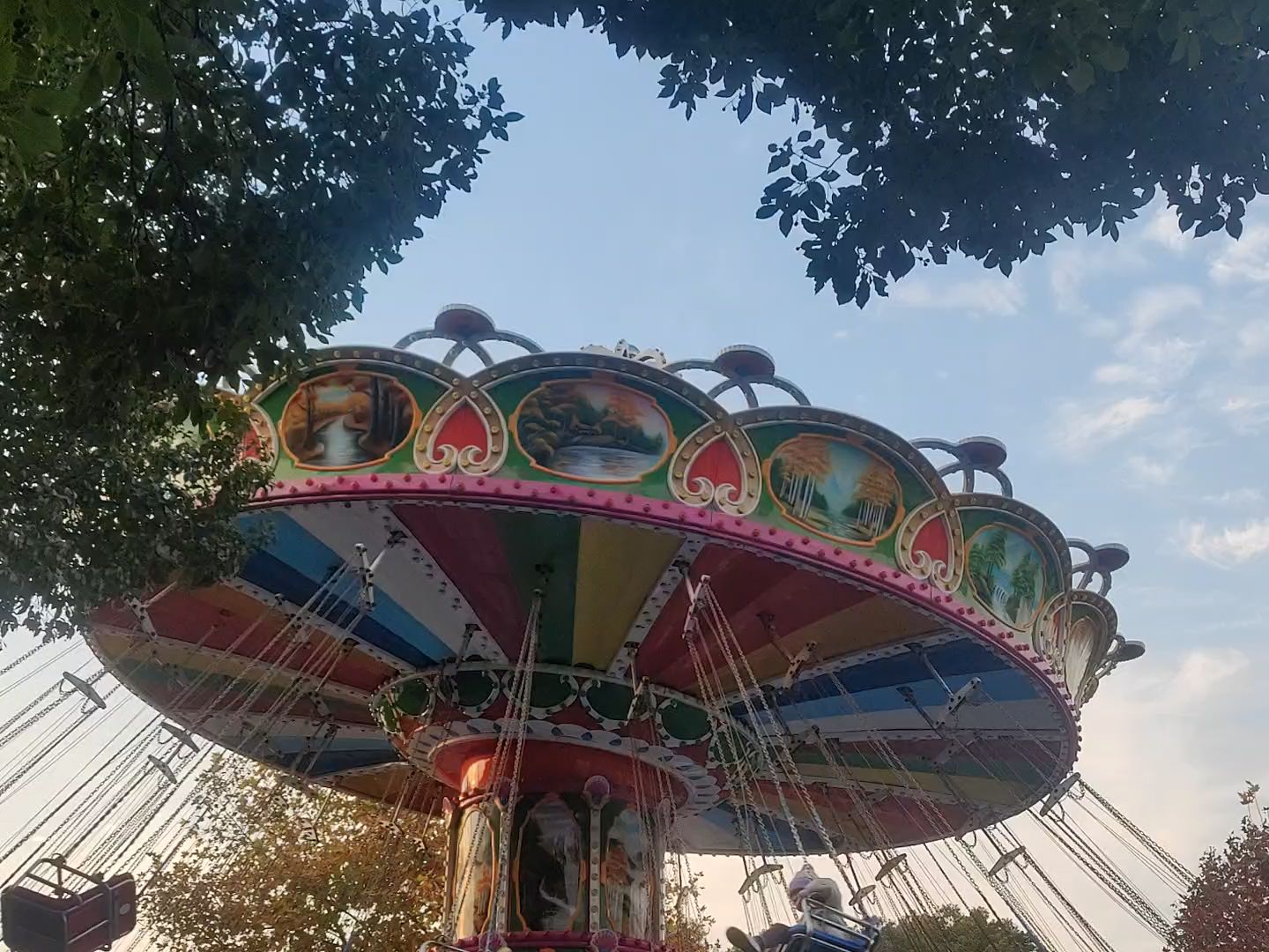 长风公园旋转飞椅