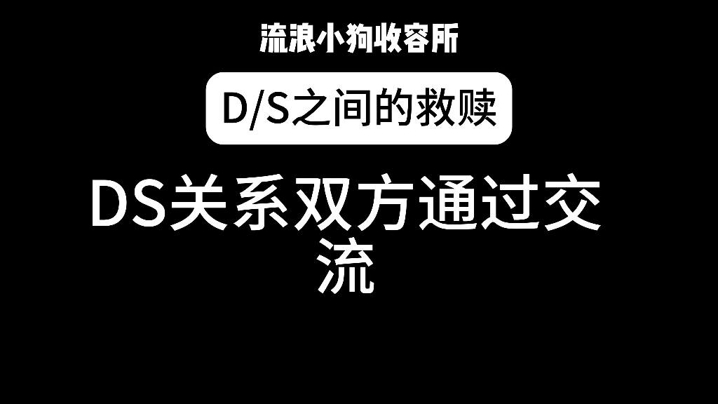 Ds之间的救赎哔哩哔哩bilibili