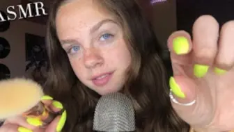 Gracie k(双语字幕)为你消除负能量！视觉助眠 轻语聊天asmr 触发音 敲击音 沉浸式体验 中文字幕 助眠赫敏
