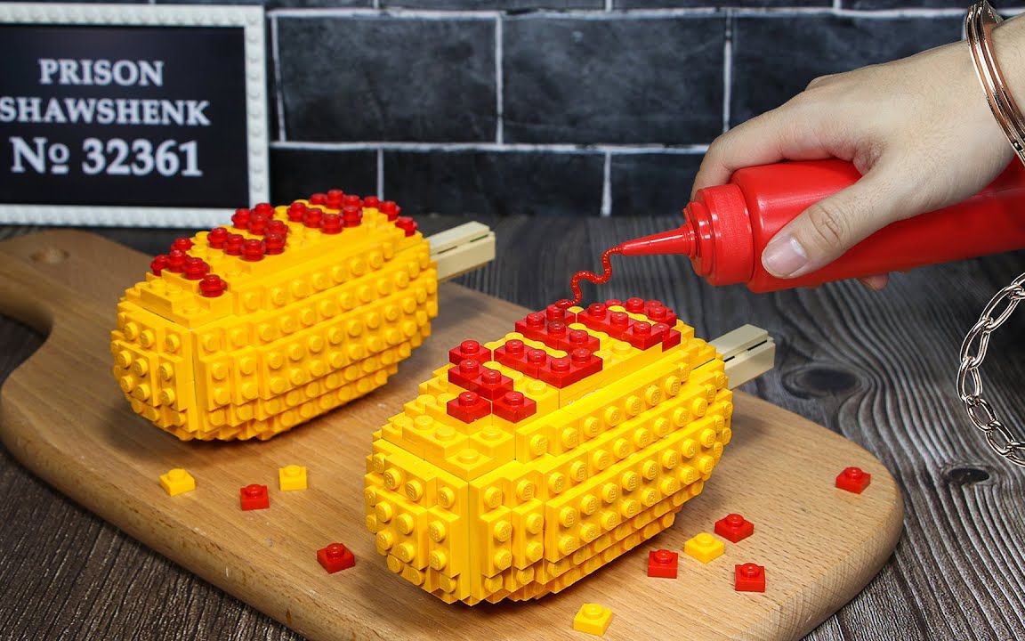 【定格动画】乐高玉米热狗