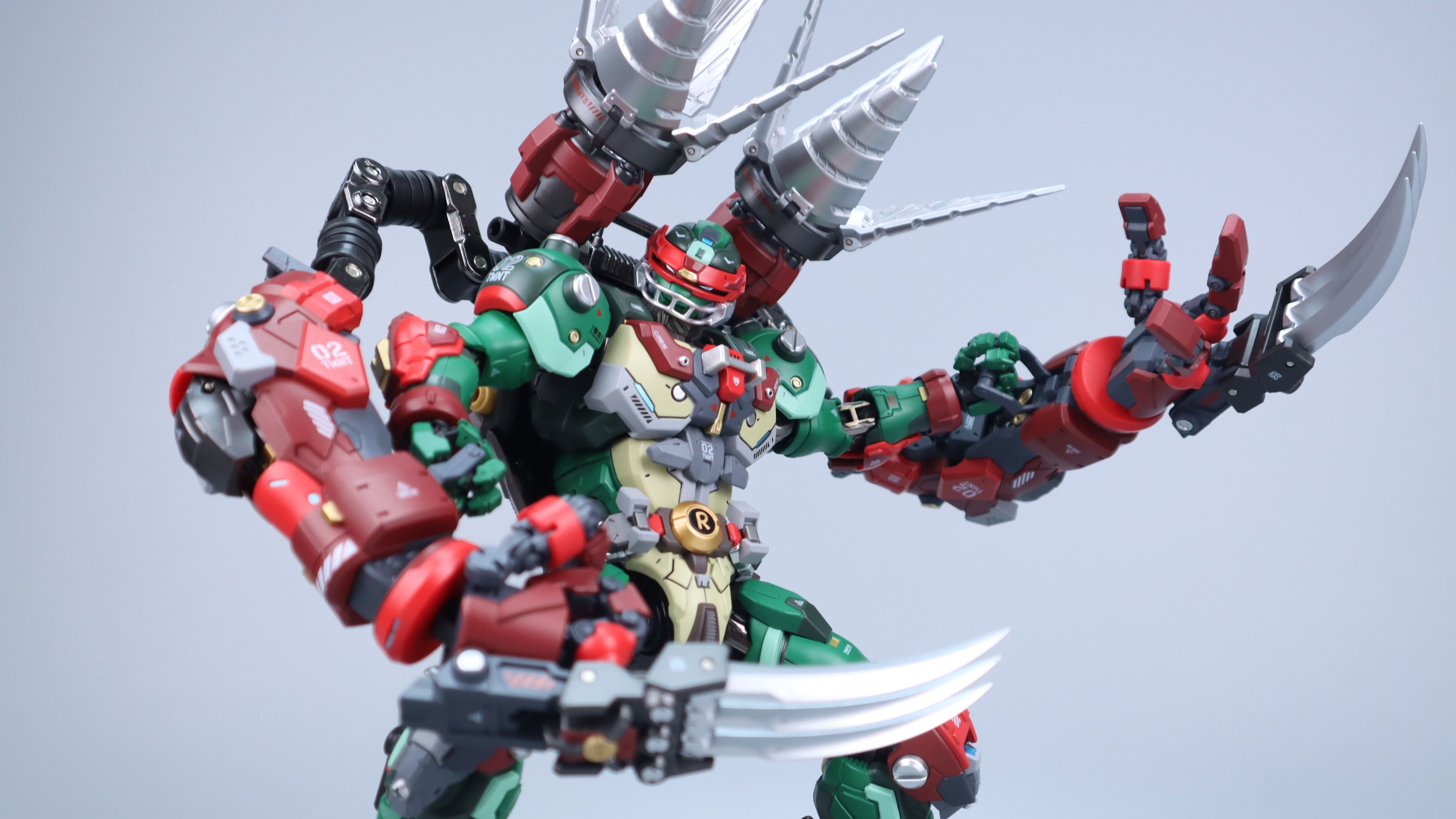 火仔/响指动漫 机甲忍者龟 拉斐尔