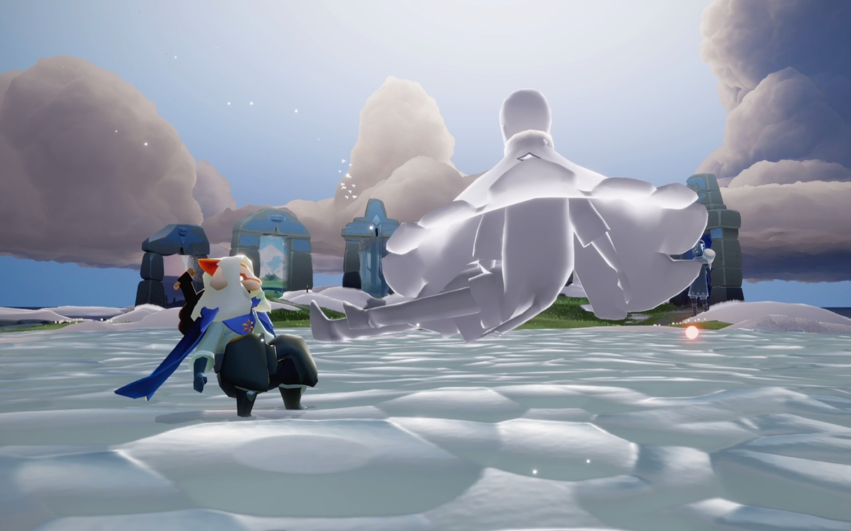 【sky光遇】去溜冰场拍摄点野生蹦迪小黑