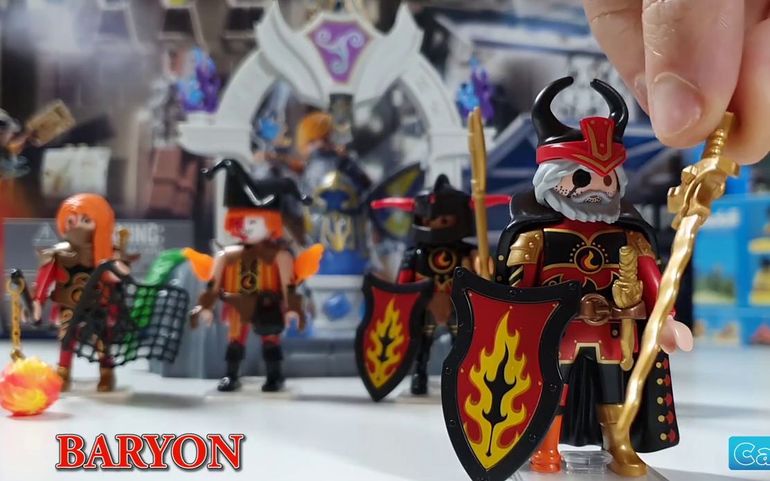 [图]摩比世界 Playmobil Novelmore系列人仔评测 中古 魔幻