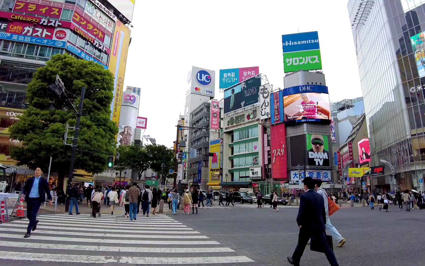 【东京漫步】涩谷# 逗趣的小镇都是二次元