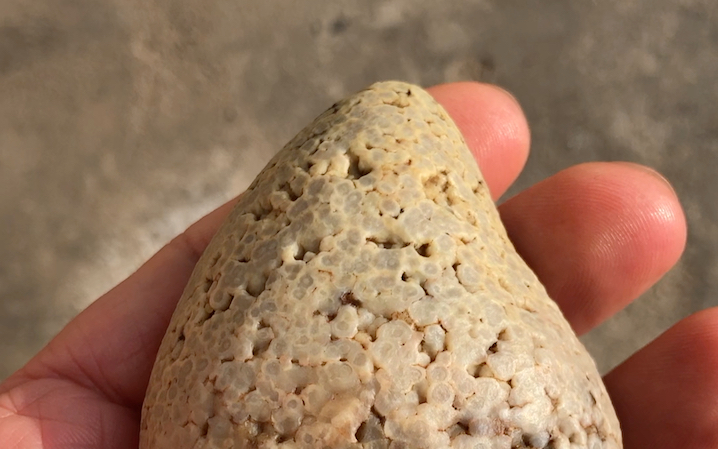 嘉吉滩鱼籽玛瑙手把件