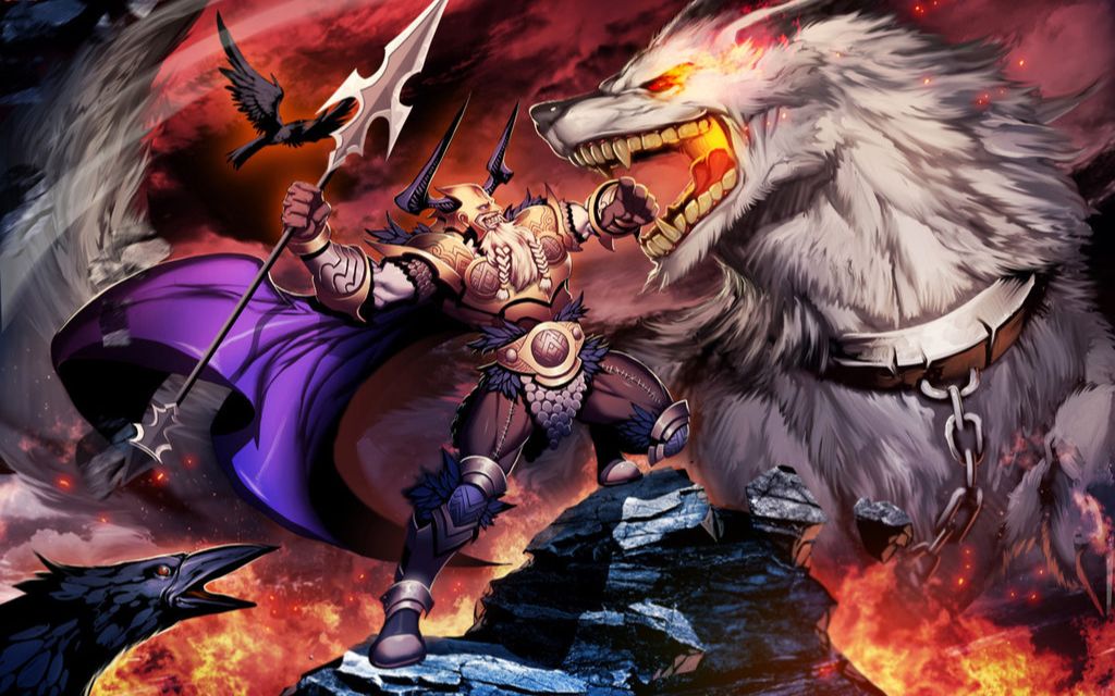 邪恶的三兄妹巨狼芬里尔