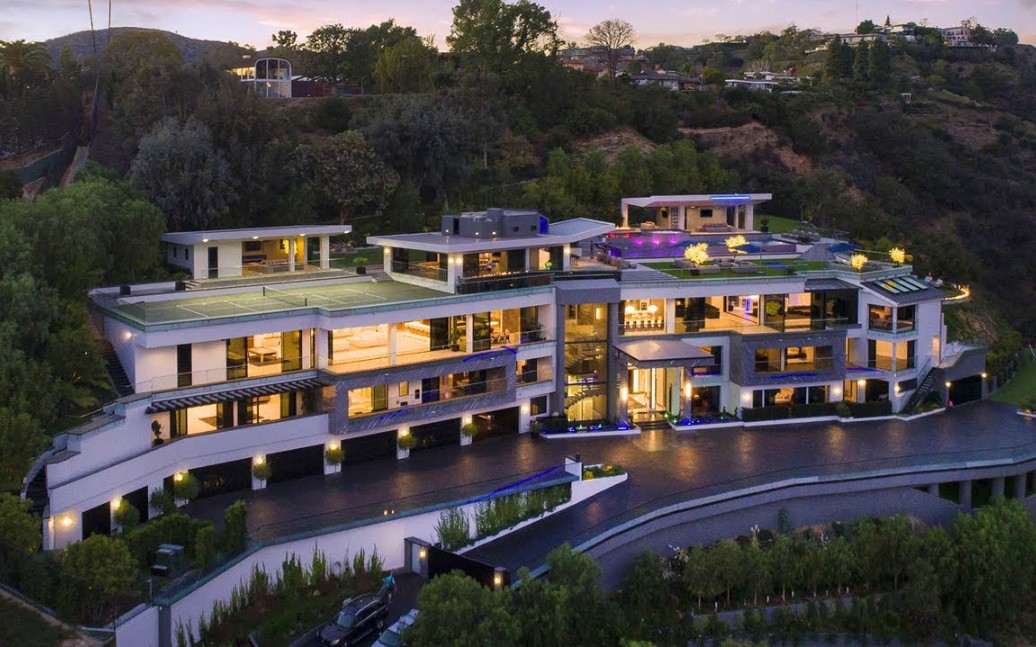 【豪宅收藏】—洛杉矶—坐落于bel air价值8000万美元的超级豪宅