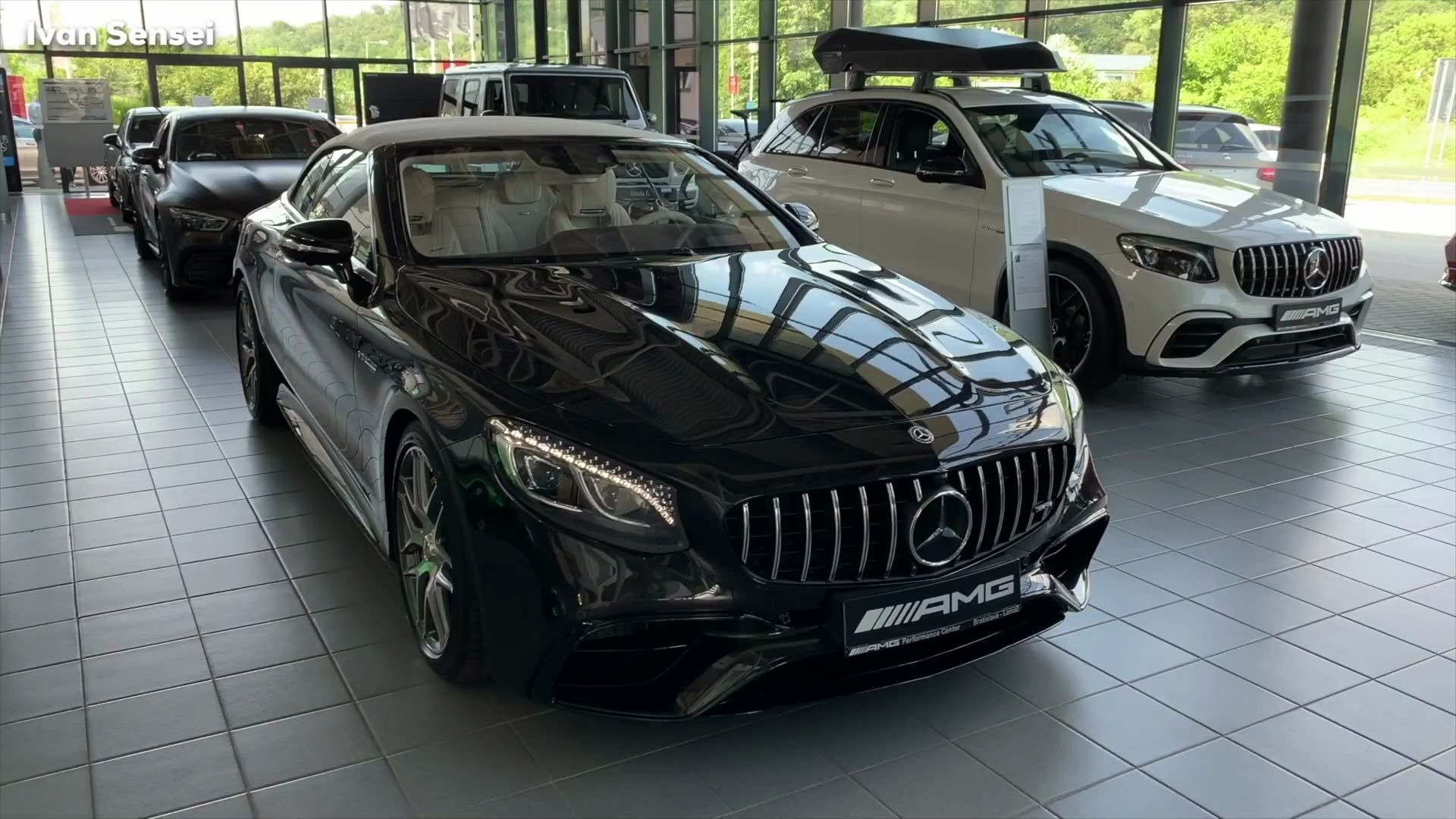 豪华飞艇——实拍mercedes-amg s63 cabriolet_哔哩哔哩_bilibili