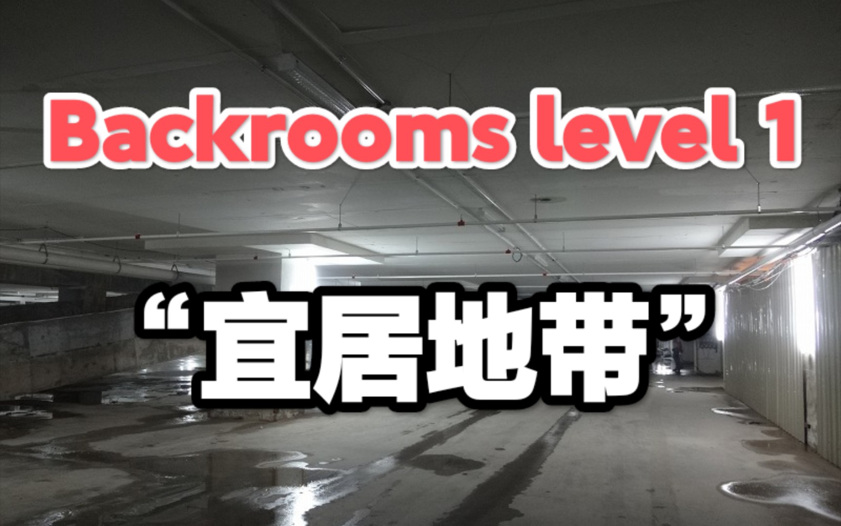 [图]【Backrooms】后室入门介绍 level 1 “宜居地带”后室的第二站