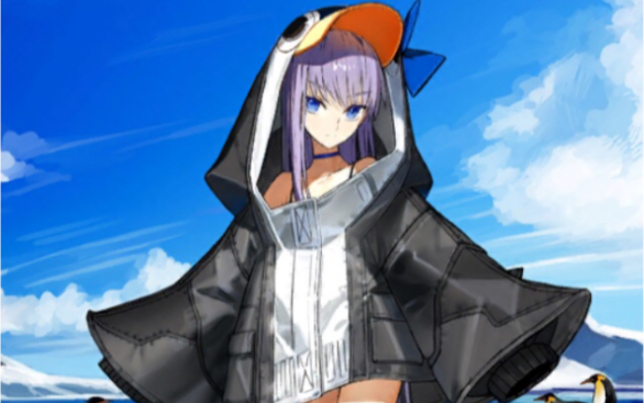 【fgo日服】泳装莉莉丝试玩,这企鹅装,awsl!