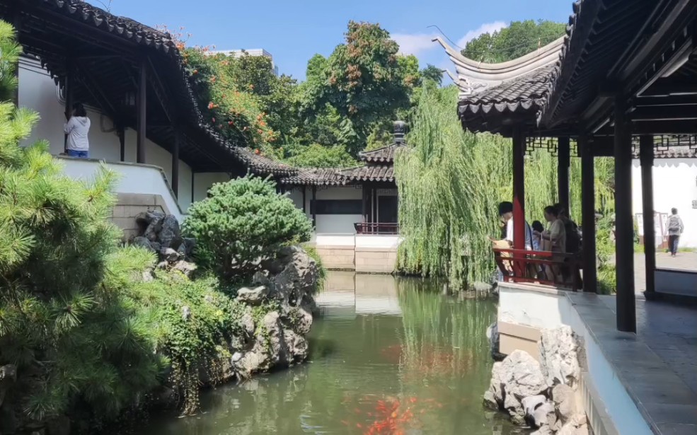 南京瞻园——假山奇胜