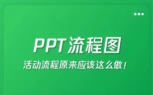 Download Video: PPT流程图怎么做？真的太简单啦！