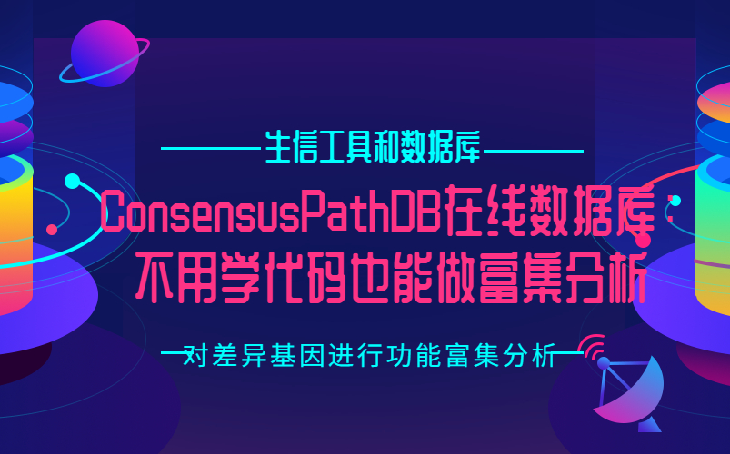 【生信工具和数据库】想对差异基因进行功能富集分析,但不想学代码?ConsensusPathDB在线数据库可以完美解决!哔哩哔哩bilibili