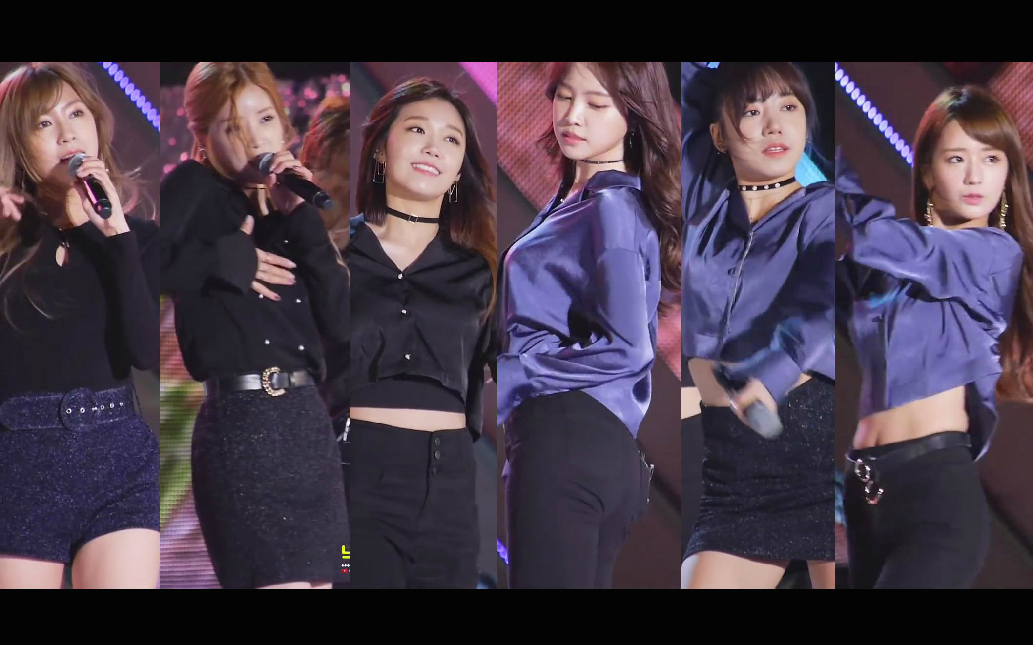 【apink】apink kbs 青春舞台闭幕 大合集 161022