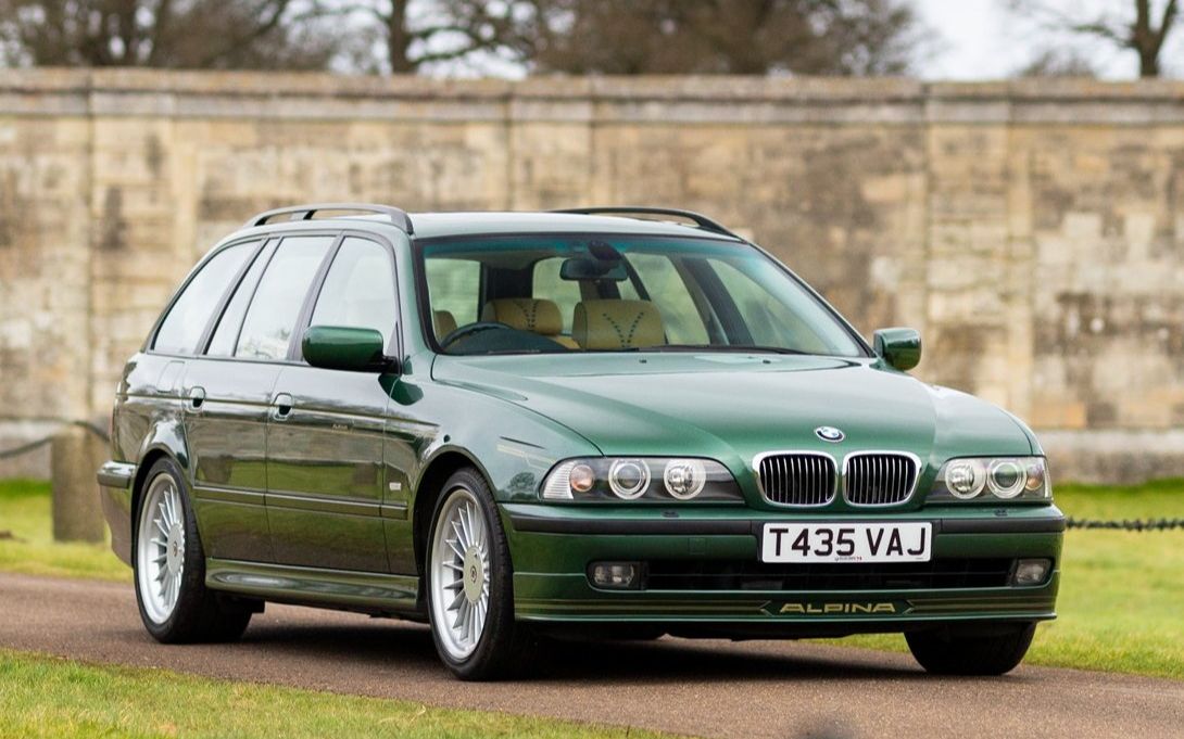 【唯一配色阿尔宾娜b10 touring】bmw alpina b10 v8 touring_哔哩