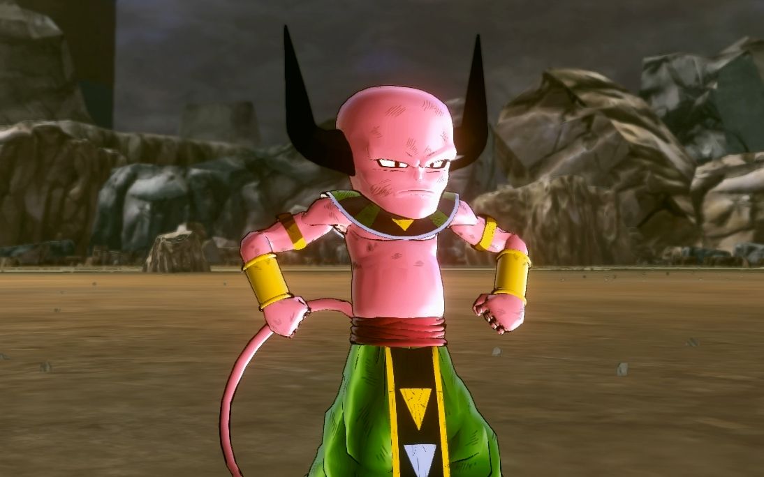 龙珠超宇宙2暴力mod缪鲁第3宇宙破坏神vs比鲁斯第7宇宙破坏神