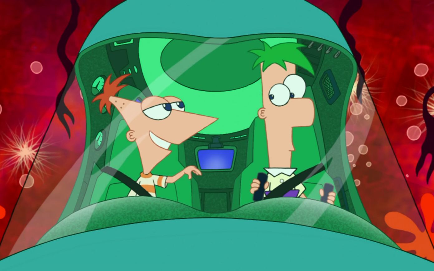 【飞佛 phineas and ferb】1/11.5 凯姐体内之旅