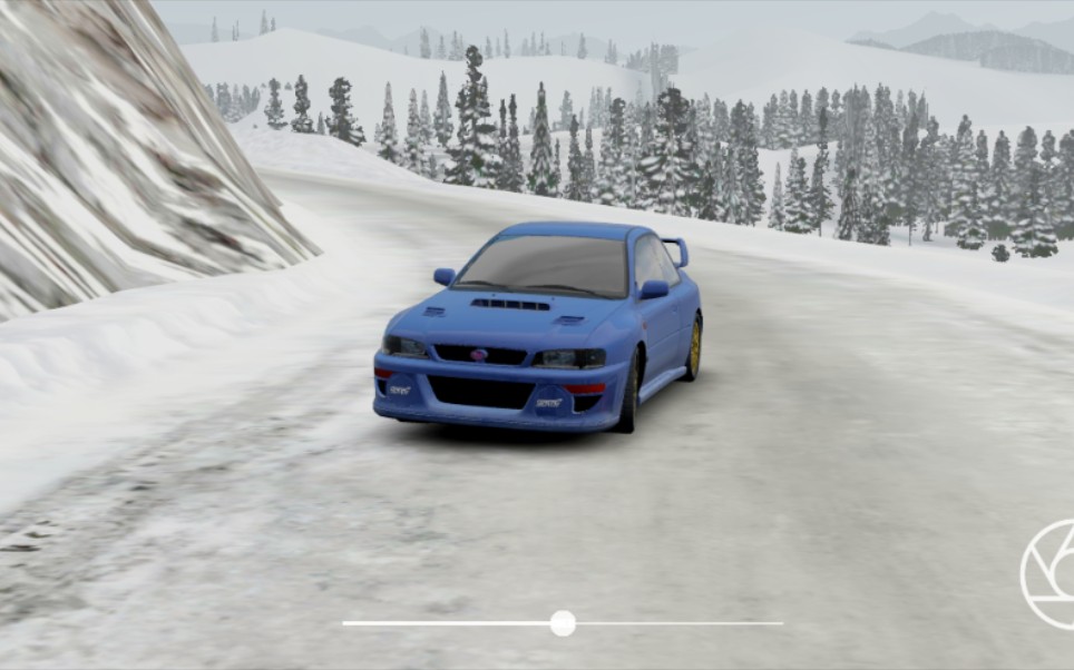【绝对赛车】斯巴鲁翼豹22b sti雪地拉力赛!