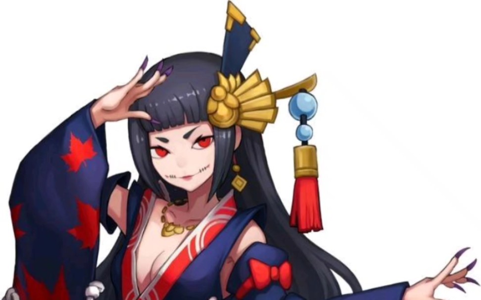 【平安京咸鱼老寒】《决战!平安京》鬼女红叶的入门介绍,那个女人来了