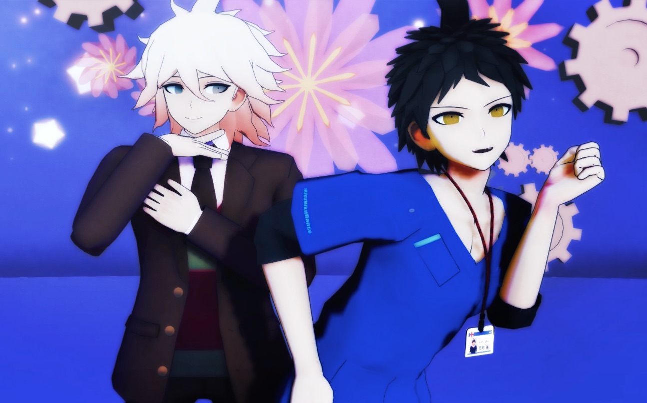 【弹丸论破mmd】日向和狛枝的fireflies