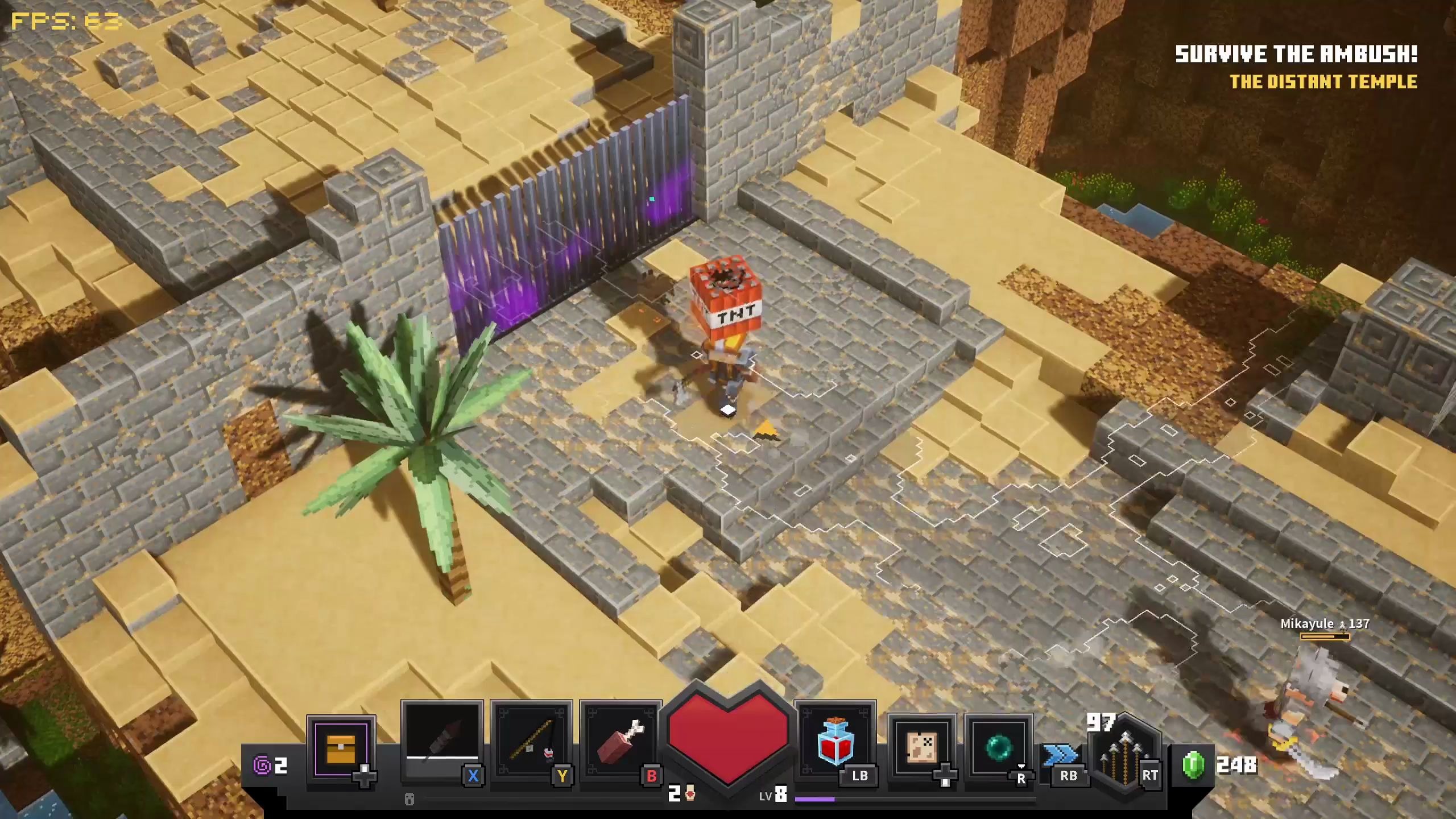 playd迷咖一起玩minecraftdungeons地下城2