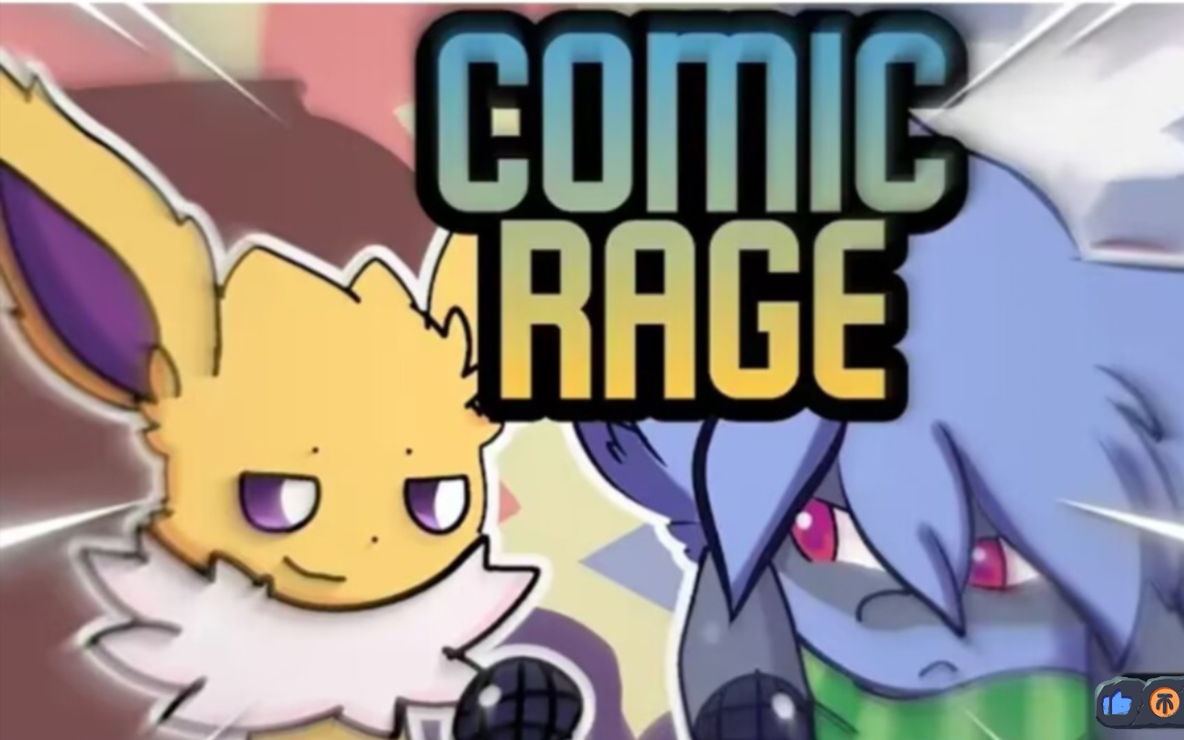 [图]［梦幻联动！宝可梦×fnf］ Comic Rage (Virgin Rage but Speed and Xael sings it)