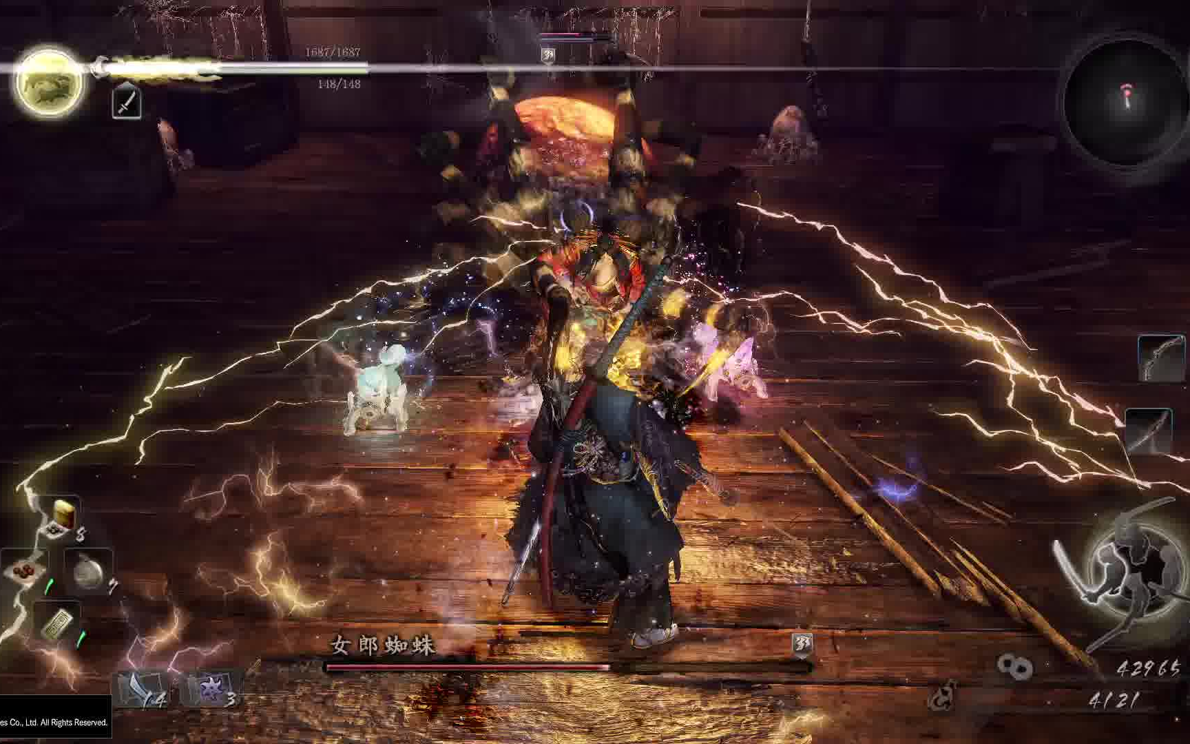 仁王女郎蜘蛛一周目